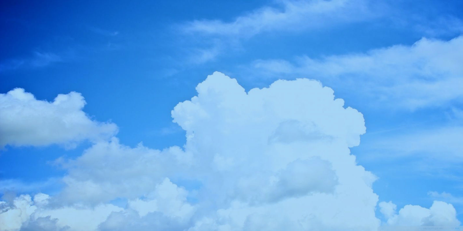 Blue Clouds Inspirational