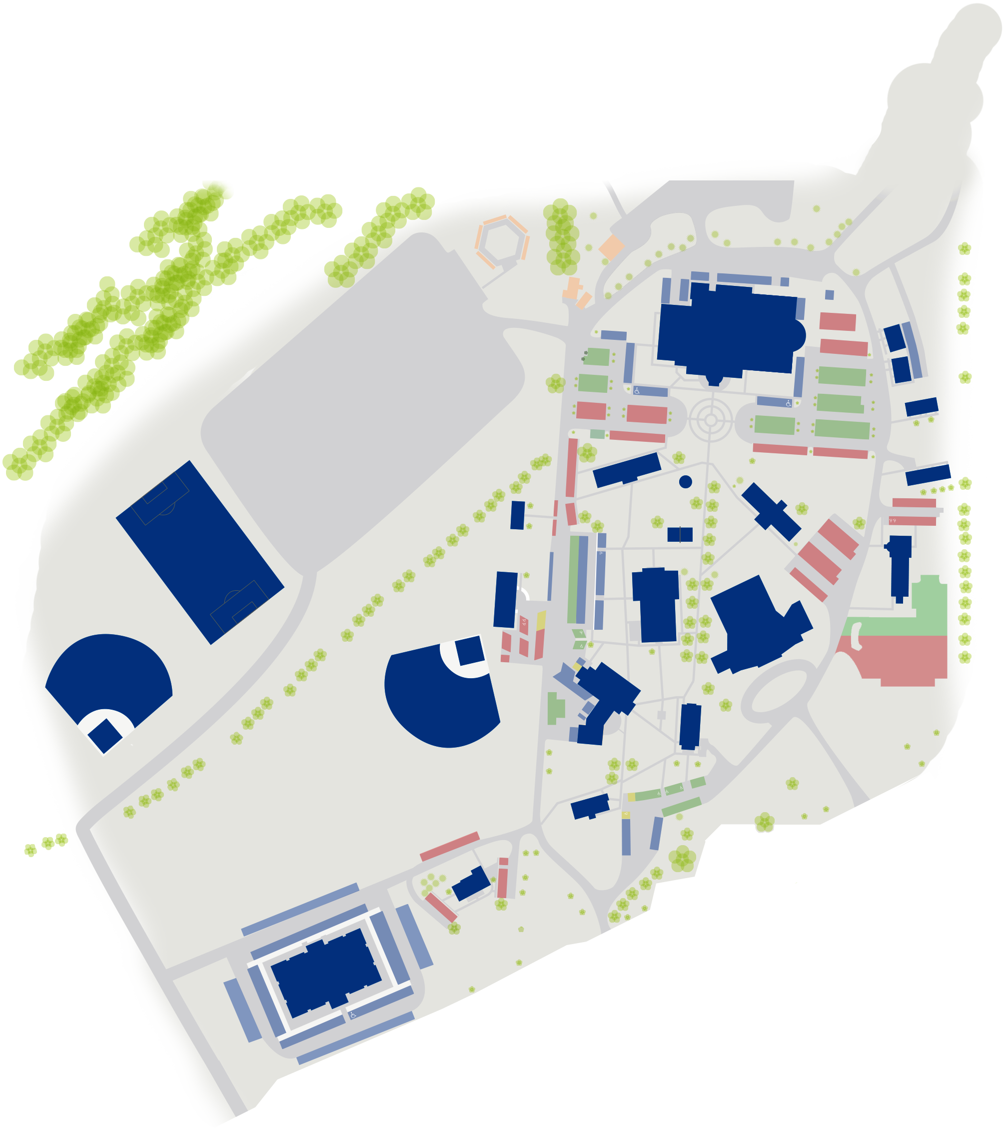 Main Campus Map Ohio Christian University